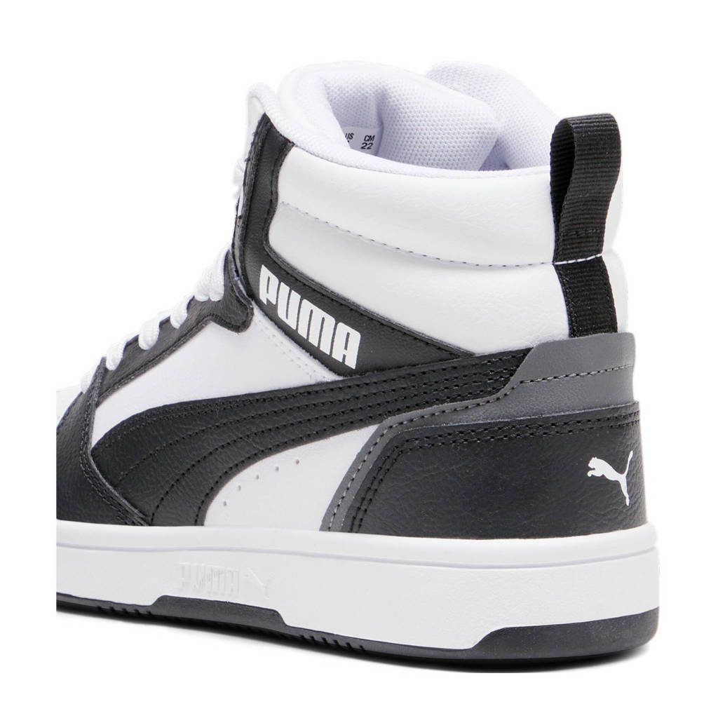 Puma Rebound v6 Mid V6 Mid sneakers wit/zwart