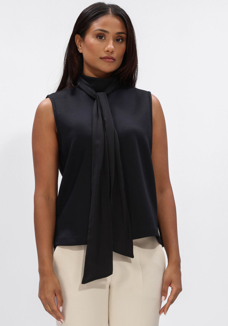 zwarte riani top 638155-8190