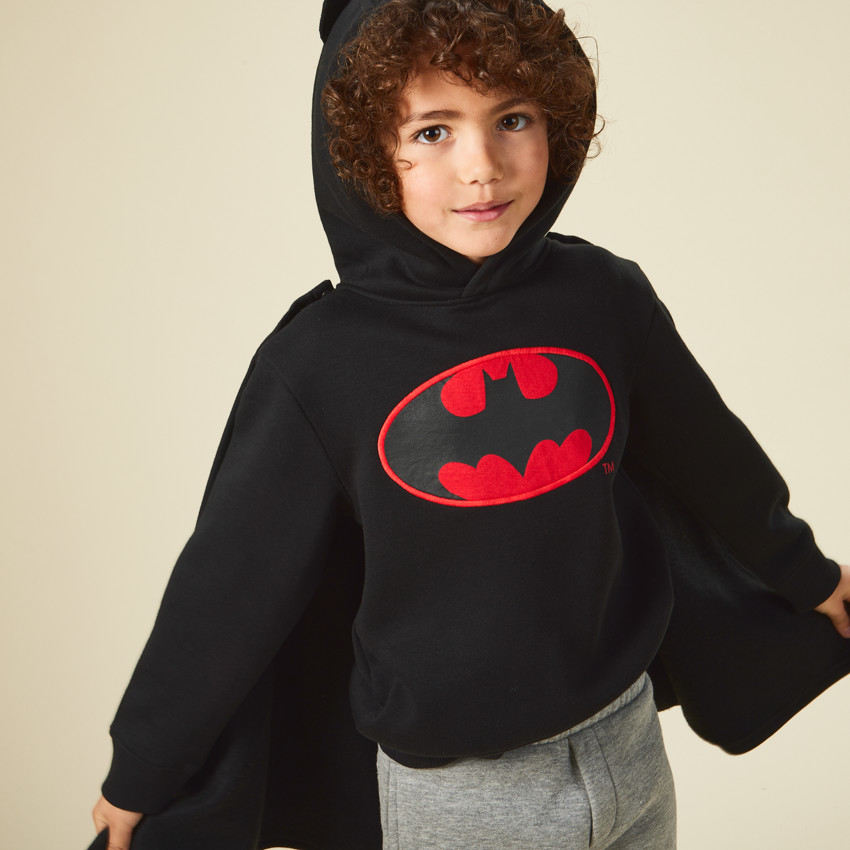 Ensemble jogging ludique avec cape Batman Warner pour garçon