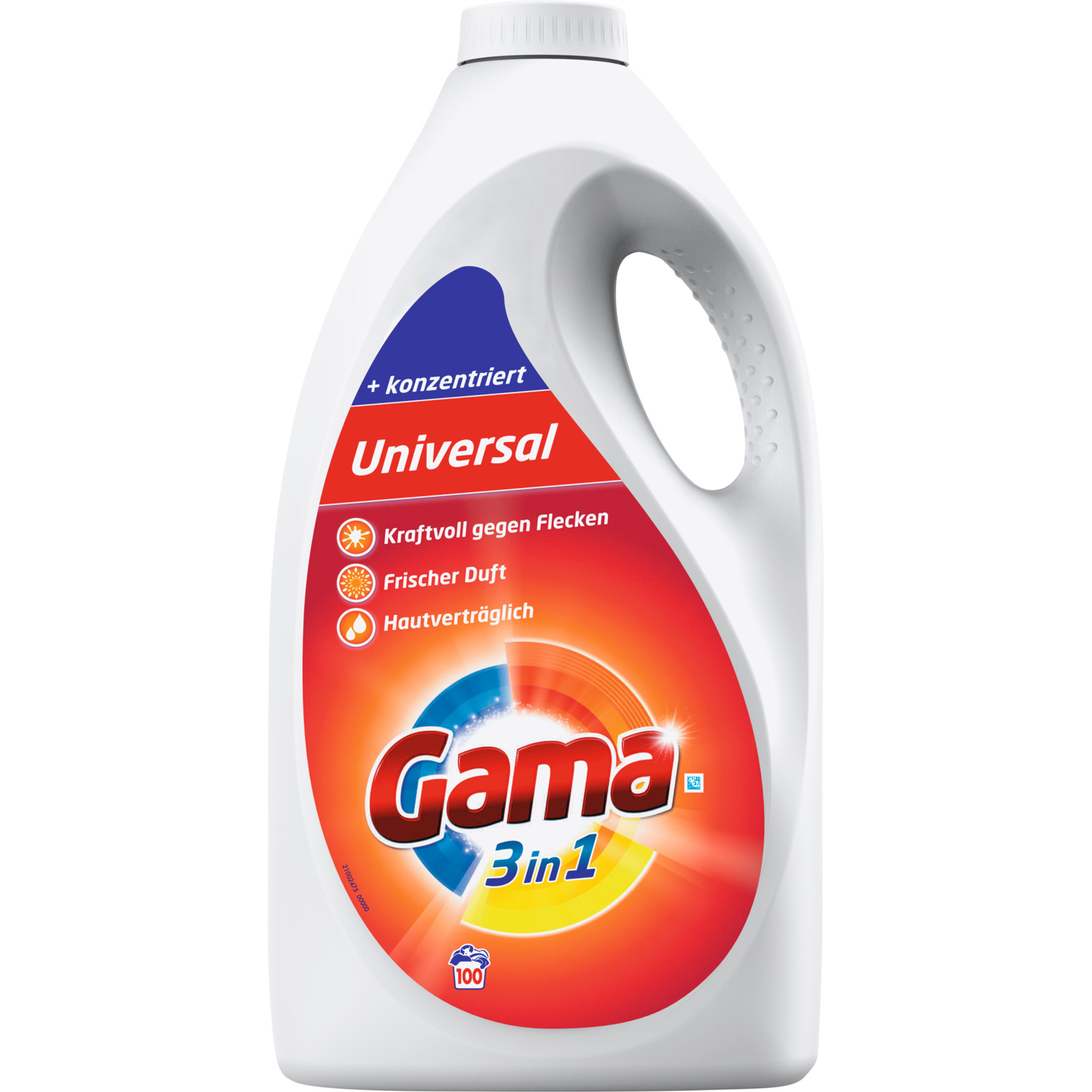 Gama 3in1 Universal Flüssigwaschmittel 100 Waschgänge