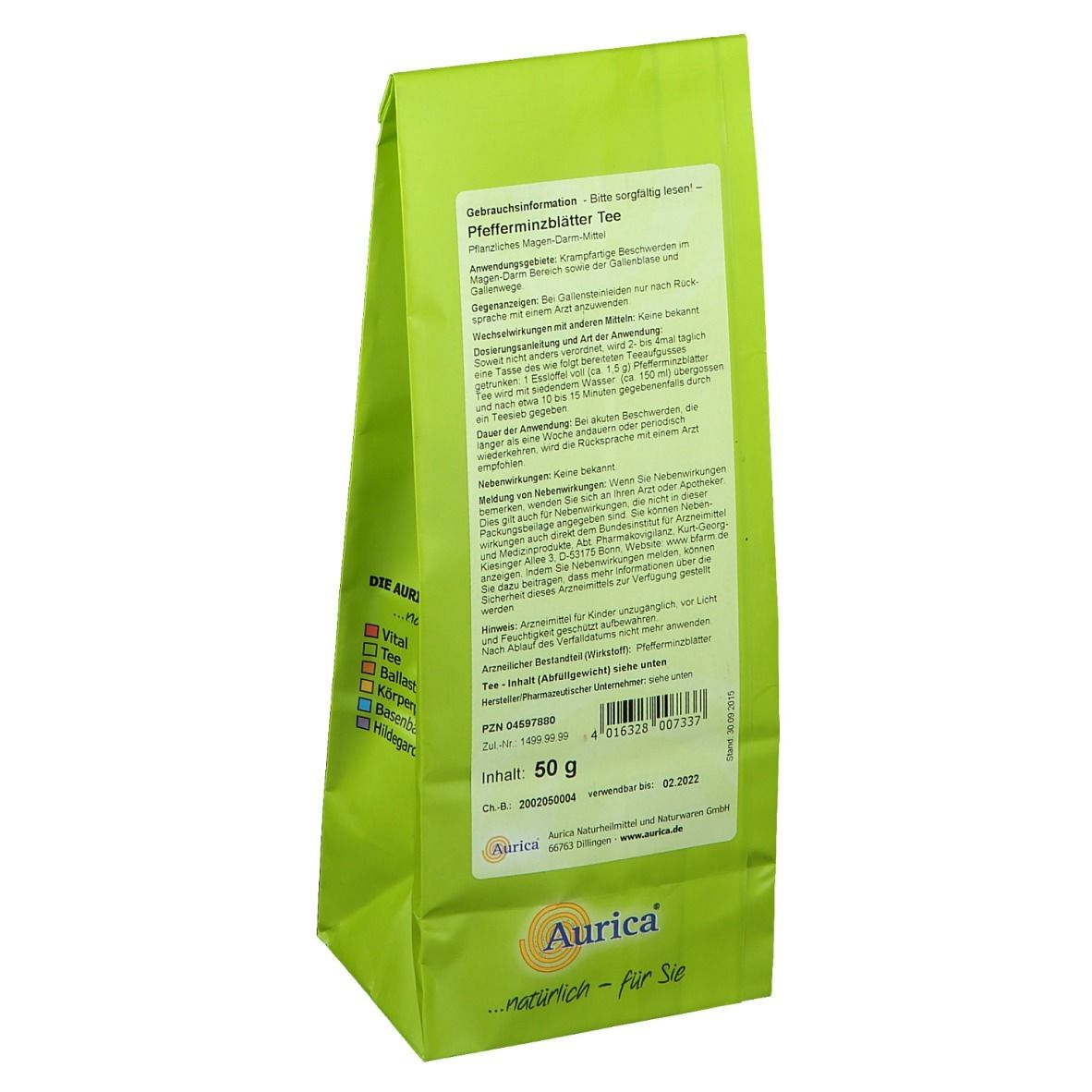 Aurica® Pfefferminzblätter Tee