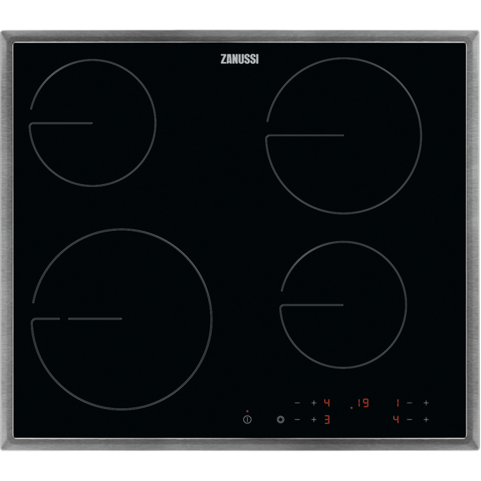 Zanussi Vitrokeramische kookplaat ZHRN642X