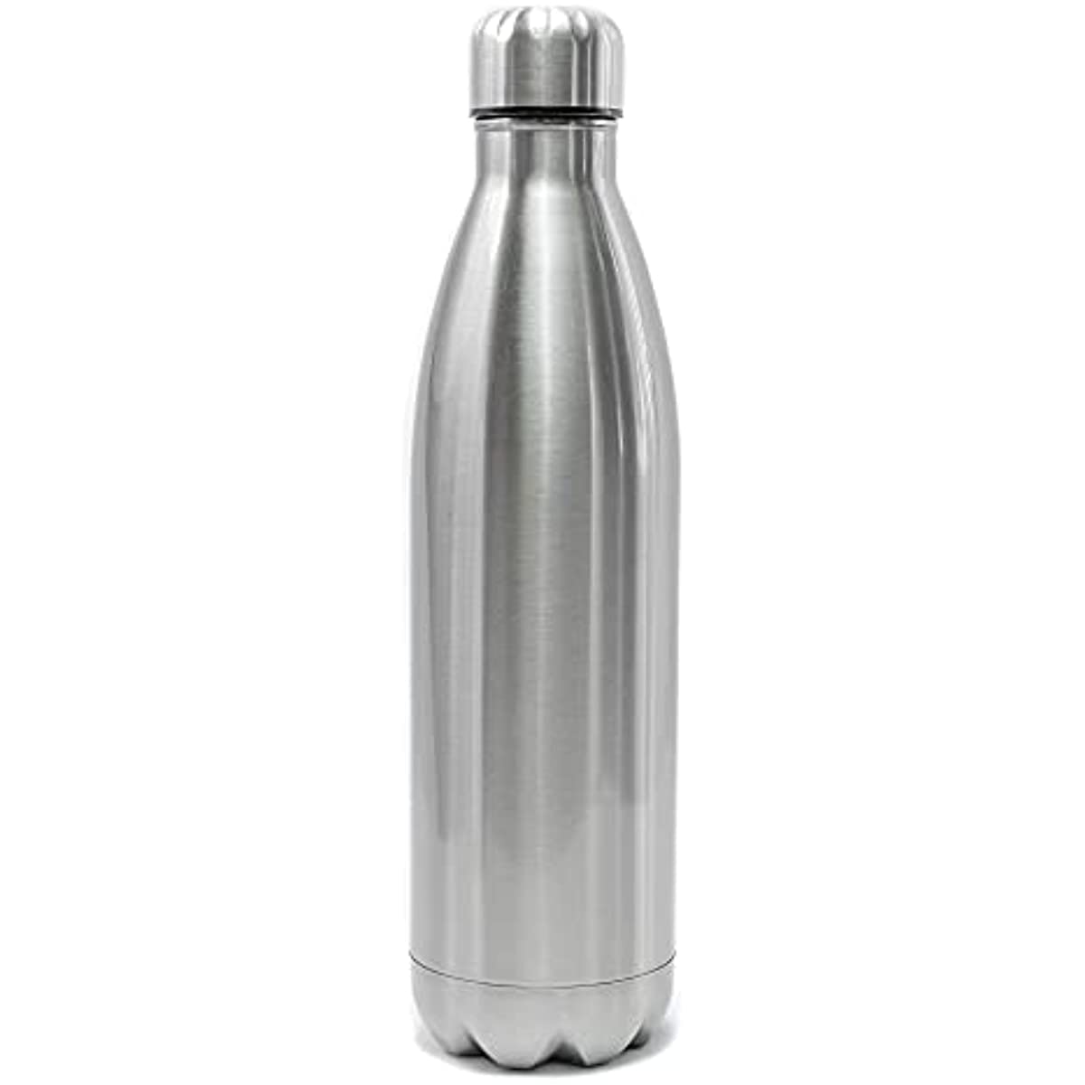Garrafa T&eacute;rmica de Inox Parede Dupla Prata 500ml