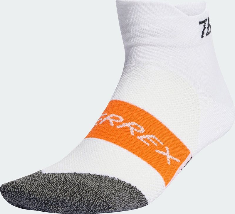 adidas - Terrex Agravic - Enkelhoge Trailrunningsokken - Zwart - 77% Gerecycled Polyester