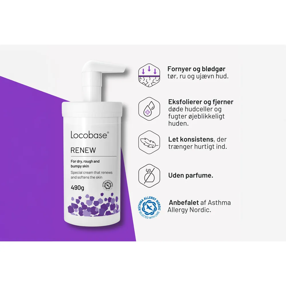 Locobase Renew Creme 49% - 490 g.