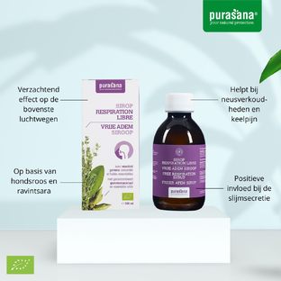 Purasana Vrije Adem Siroop 200ML