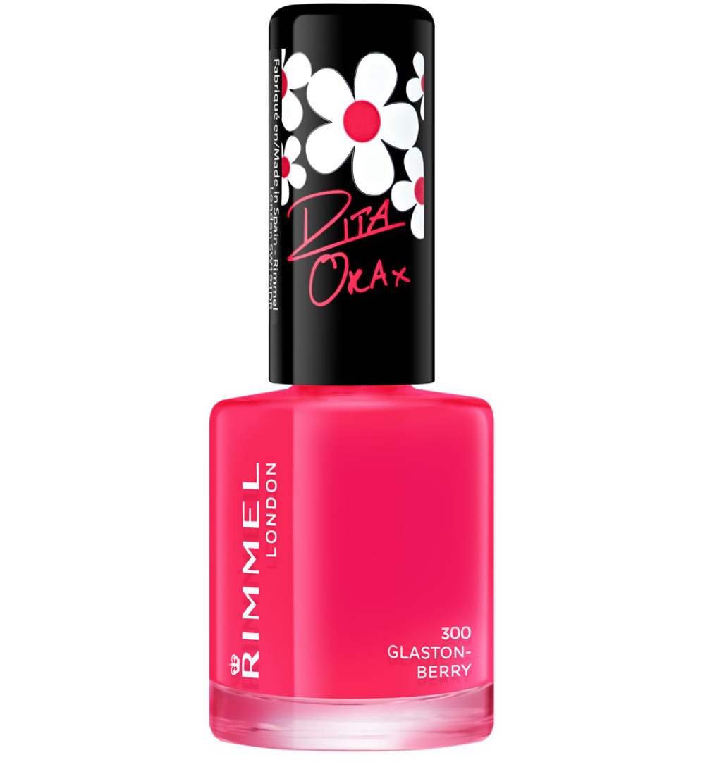 Rimmel 60sec Rita Orax nagellak : 300 – Glaston-Berry (8 ml)