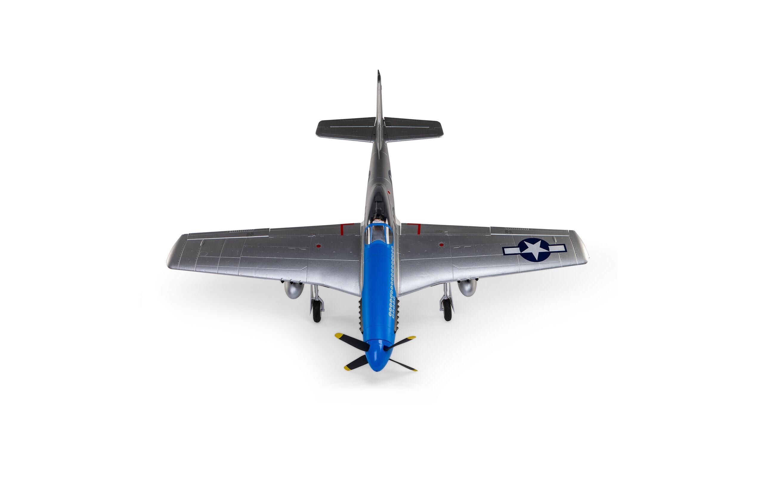 Warbird P-51D Mustang 1200 mm BNF Basic<br>Mustang «Cripes A’Mighty 3rd» Scale Warbird mit Spektrum Komponenten