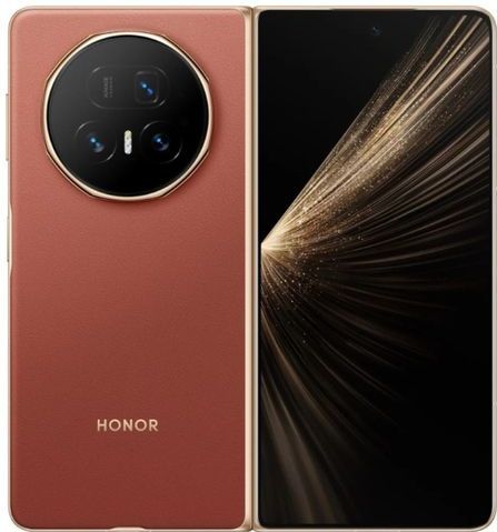 Honor - Magie V5 - Smartphone - Roodbruin - 512 GB - 6.43 inch - Dubbele SIM - 5G
