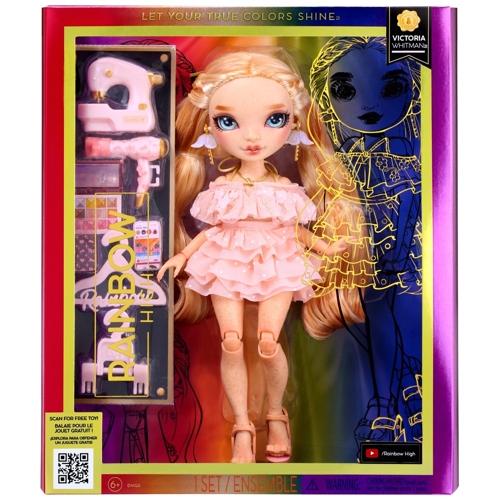 Rainbow High Fashion Puppenserie 5 - Victoria Whitman (Hellrosa)