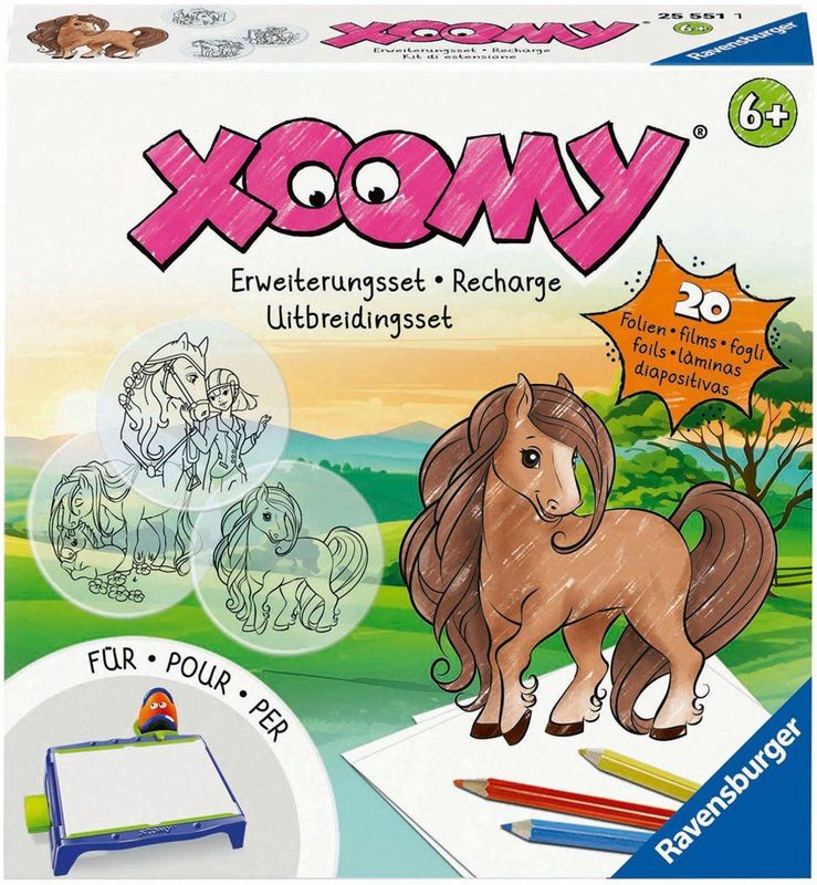 Xoomy - Refill Erweiterungsset - Paarden - 20 Motieven