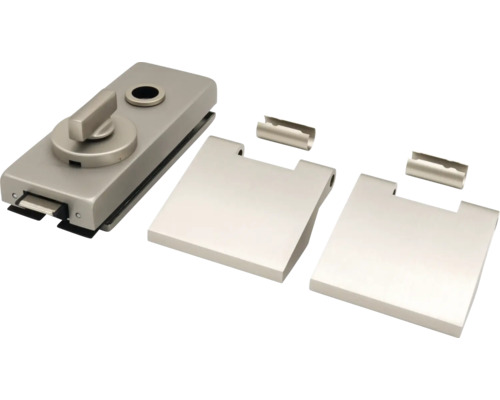 Pertura glazen deurbeslag Studio/Kantoor Loki WC aluminium geanodiseerd roestvrij staal kleur