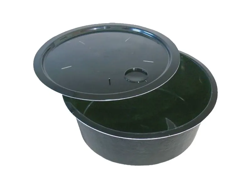 Fiap 2682, Fontæneskål, Sort, Plast, 590 mm, 340 mm, 4,05 kg