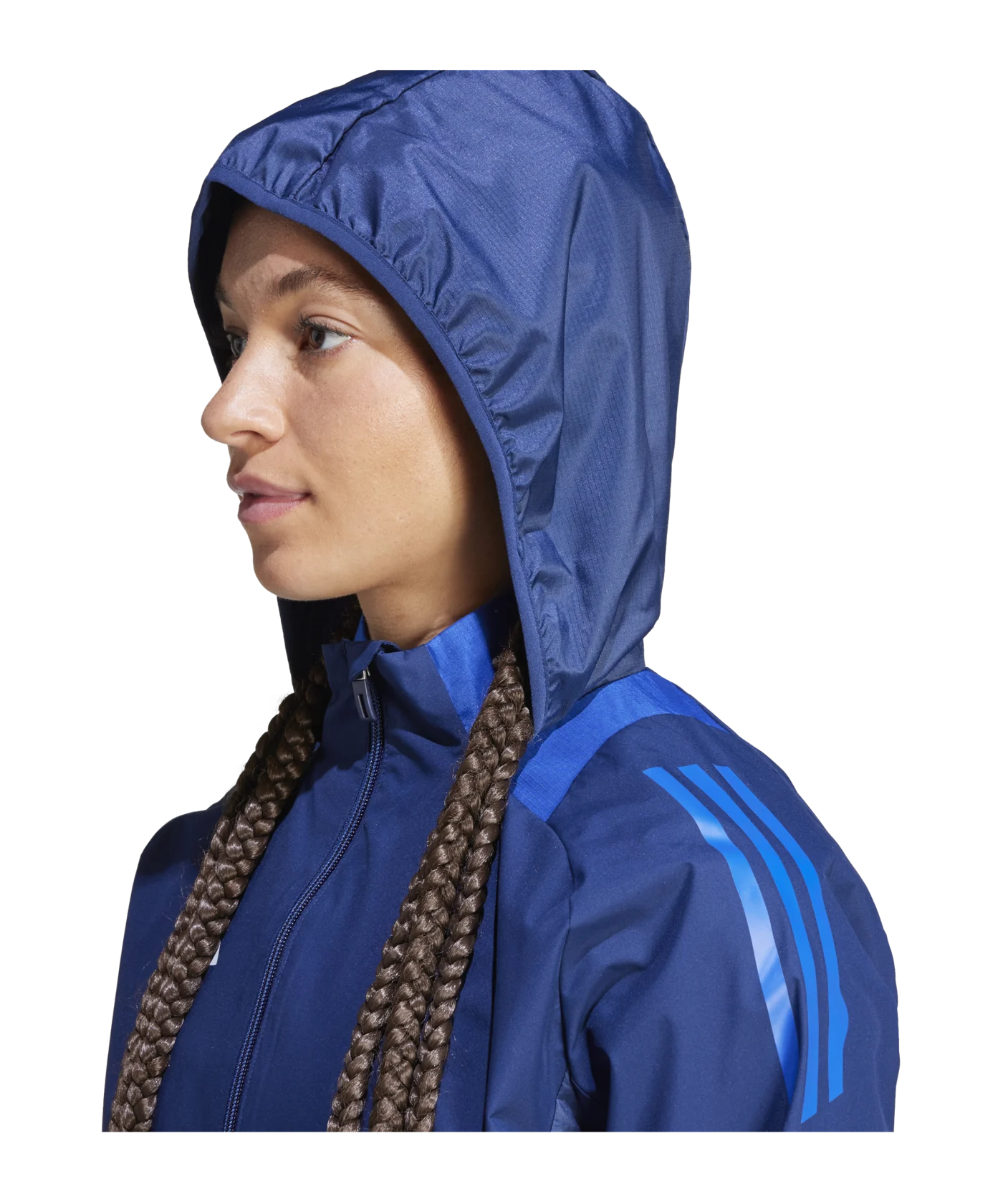 adidas Tiro 24 Competition Allwetterjacke Damen Blau
