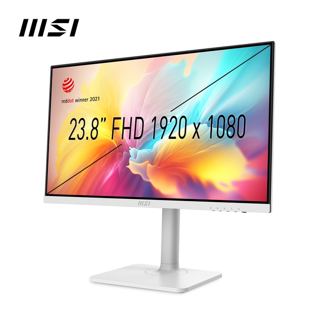 MSI LED-Monitor »Modern MD2412P« 60 cm/24 ″  1920 x 1080 px Full HD 1 Reaktionszeit 100 Hz höhenverstellbar, 3 Jahre Herstellergarantie, USB-C