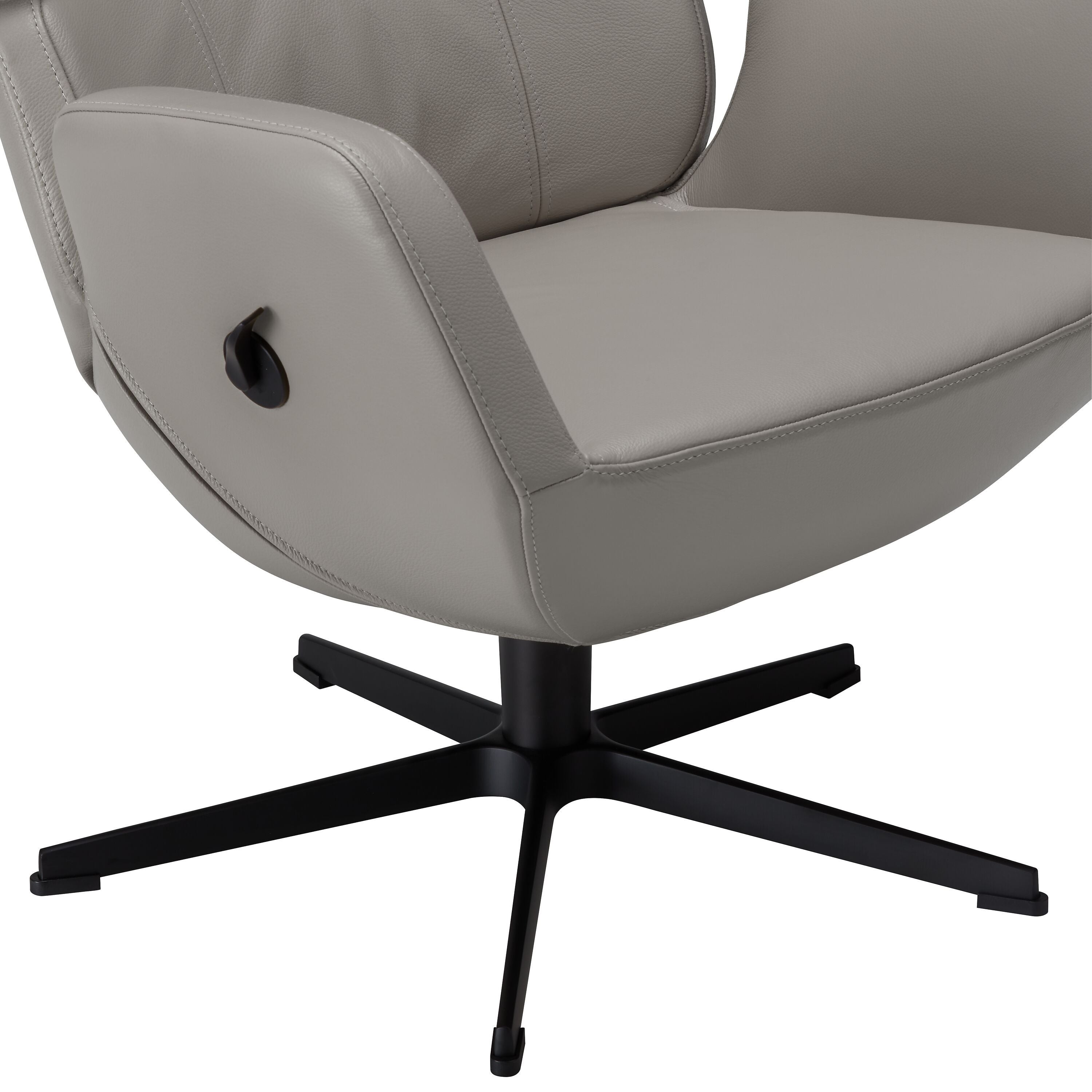 MALEA Sessel - Hellgrau / B: 77.0 cm x T: 75.0 cm x H: 105.0 cm