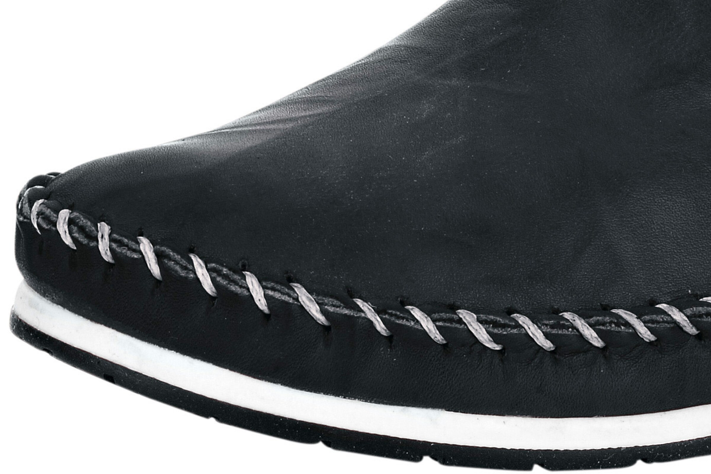Andrea Conti Slipper in schwarz