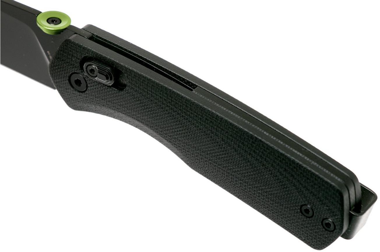 The James Brand The Carter, black G10, black zakmes KN108113-00