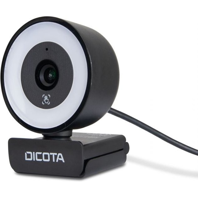 DICOTA D32066 webcam 5 MP 2592 x 1944 pixels USB 2.0 Noir