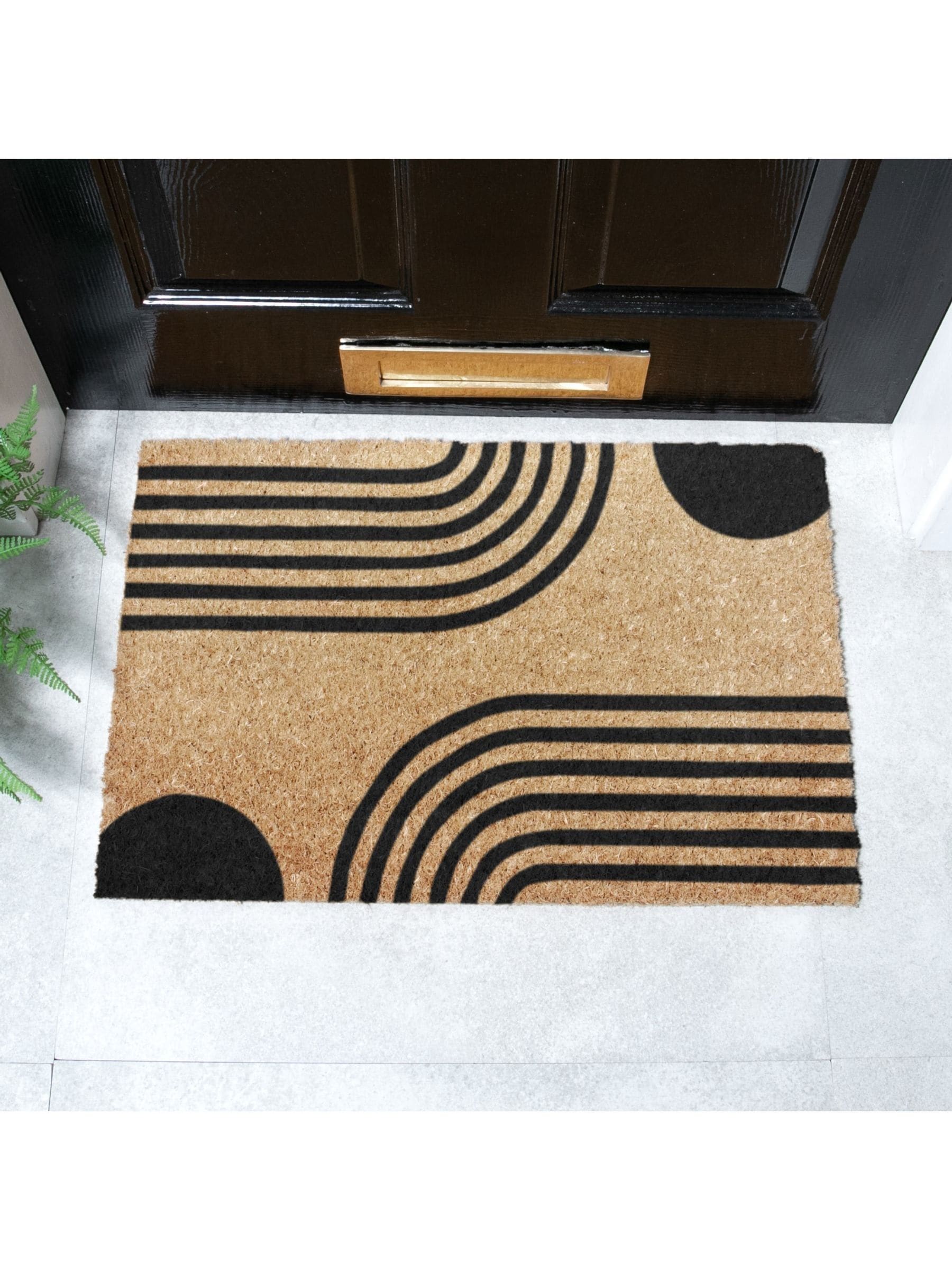 Artsy Mats Abstract Lines Doormat