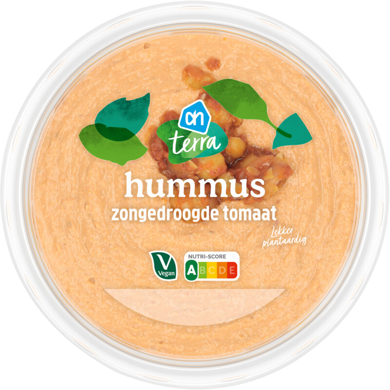 AH Terra Plantaardige hummus zongedroogde tomaat