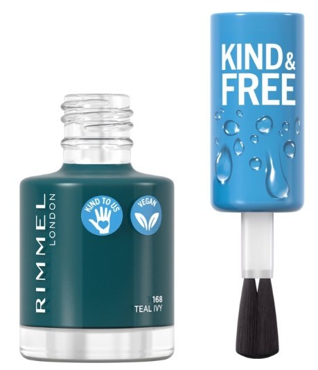 Rimmel London Kind & Free Pure Nail Color 168 Teal Ivy 8ML