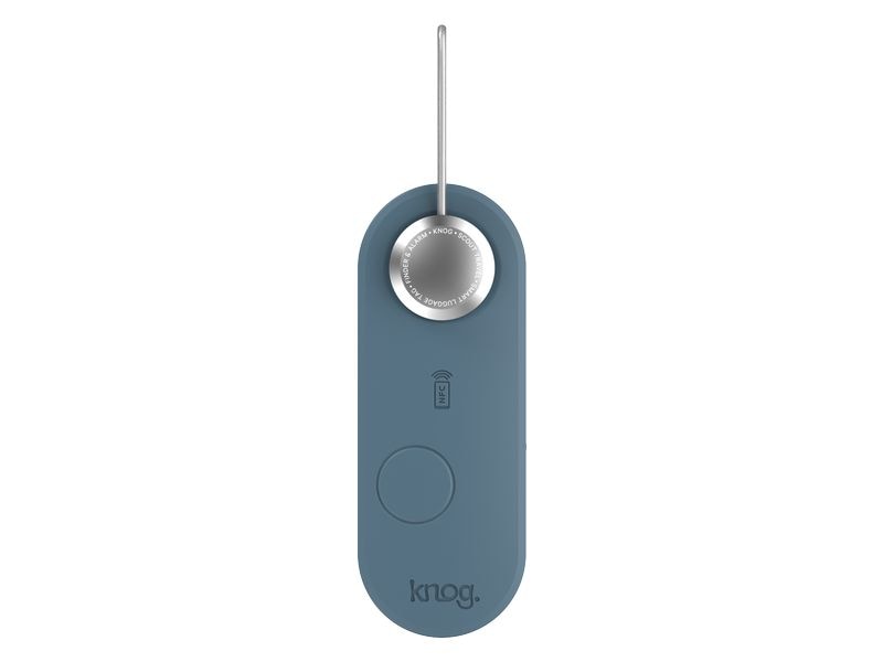 knog. Gepäckanhänger Scout Travel Blau Intelligente Gepäckverfolgung