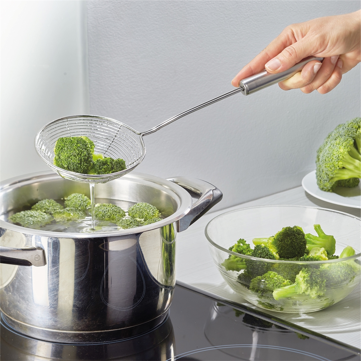 Maxi écumoire inox