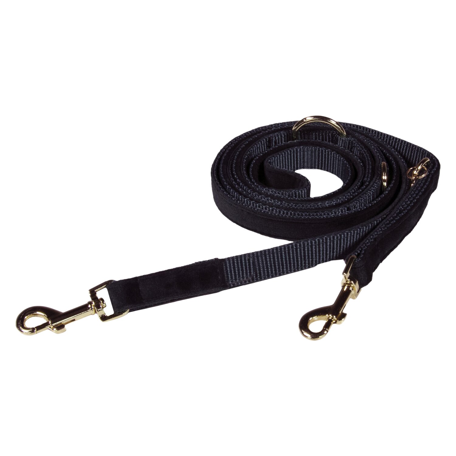 KENTUCKY DOGWEAR Hundeleine Velvet  - black
