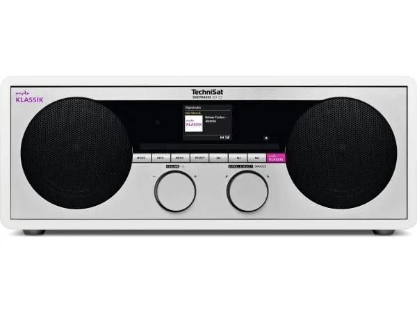 TechniSat DigitRadio 451 CD mdr Klassik Edition - Audiosystem - 2 x 10 Watt - hvid