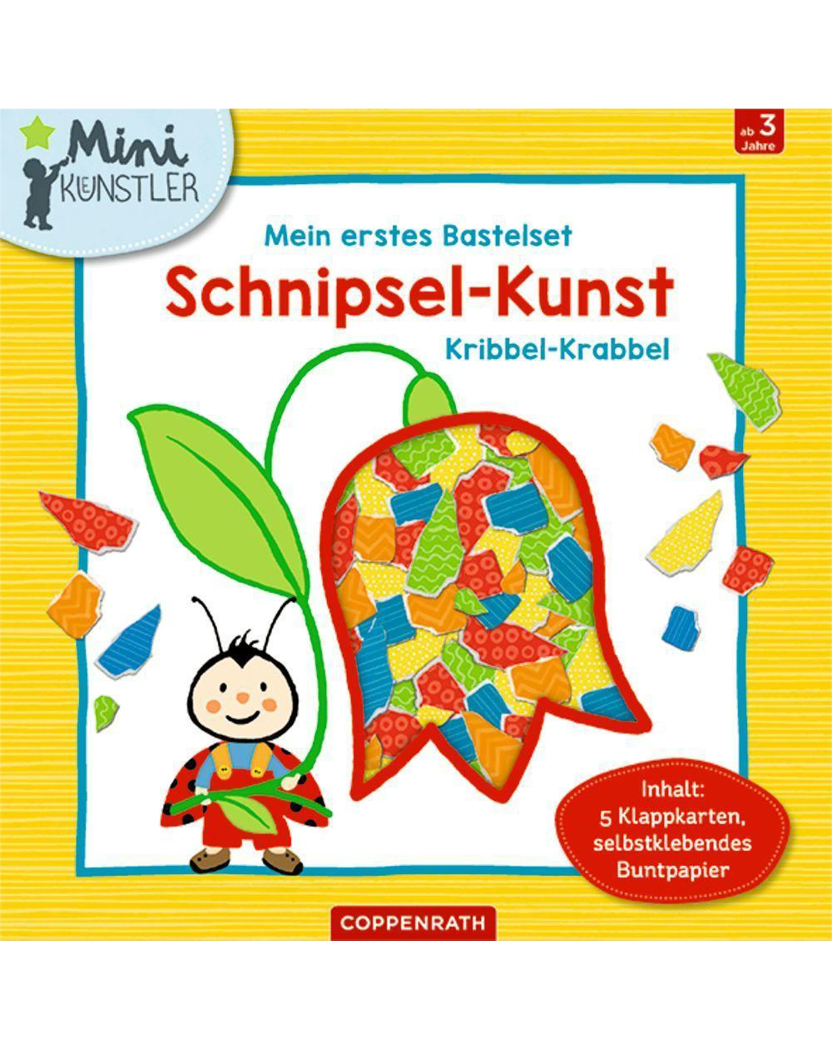Mein erstes Bastelset - Schnipsel-Kunst Kribbel-Krabbel