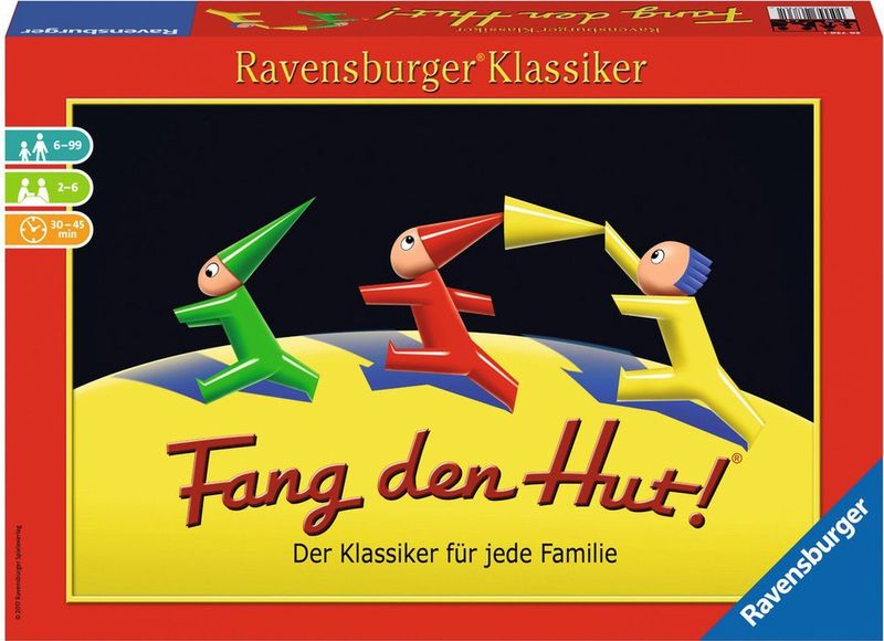 Vang De Hoed - Bordspel - Voor 2-6 Spelers - Tactisch Spel