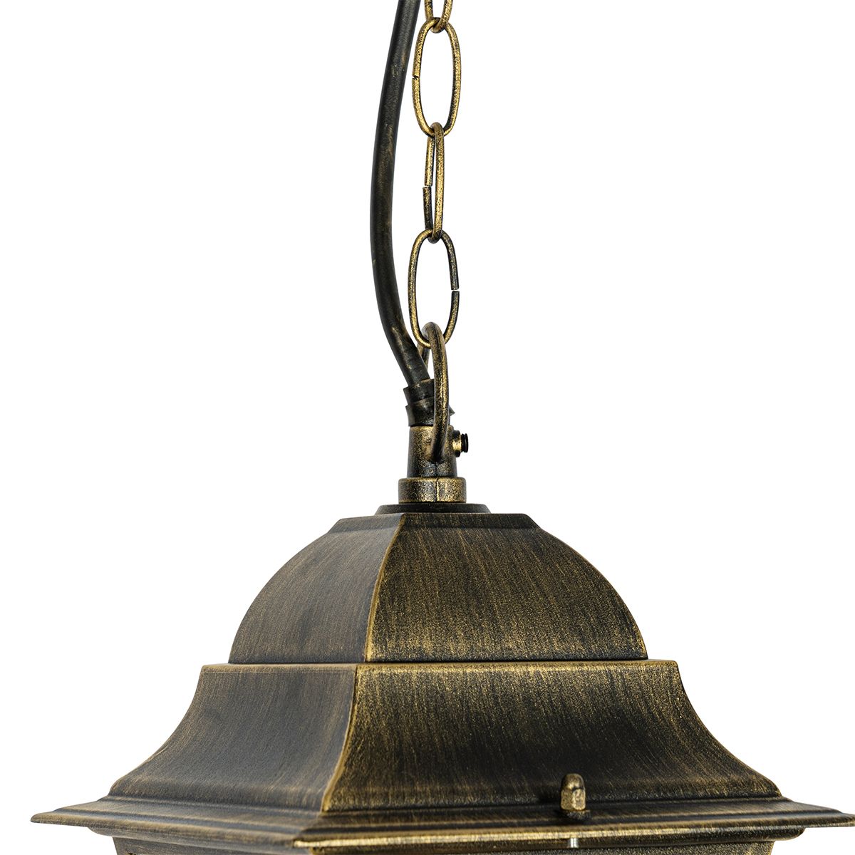 Vintage buiten hanglamp antiek goud - Antigua