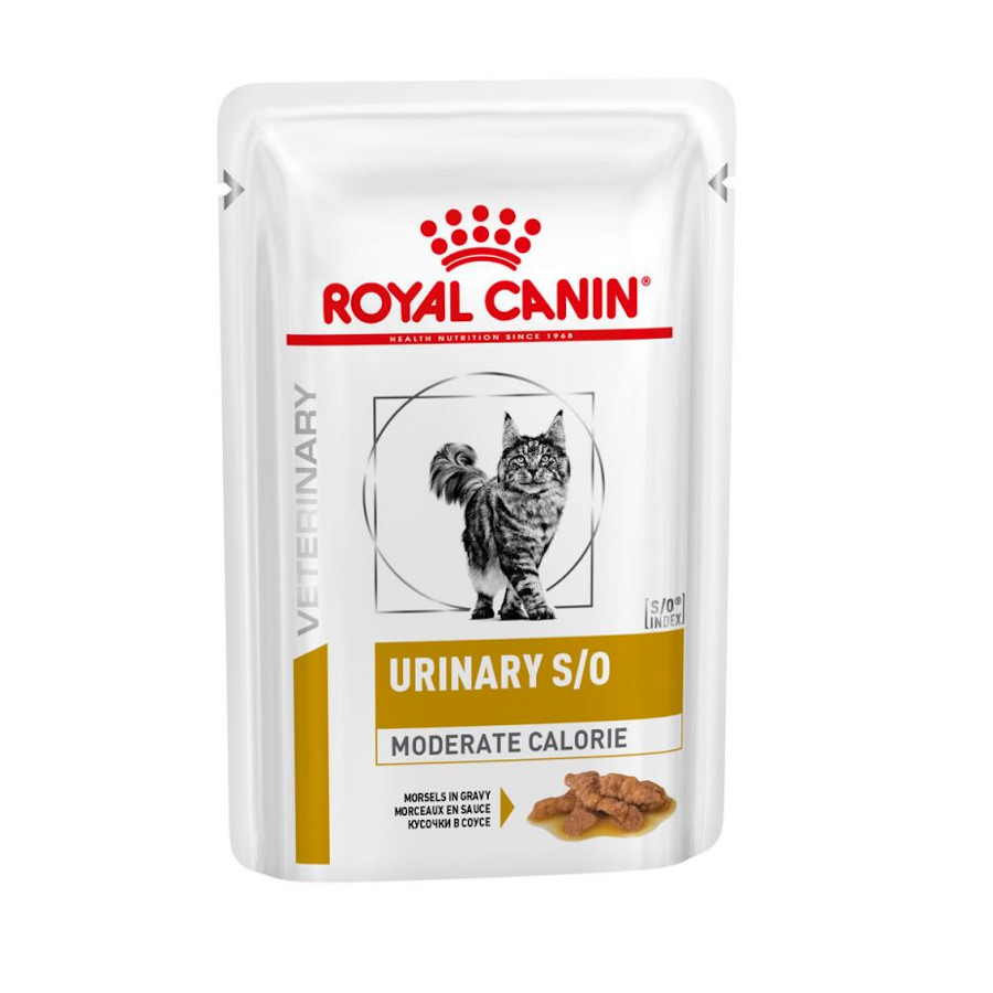 Sachês Royal Canin Veterinary Urinary Moderate Calorie para gatos