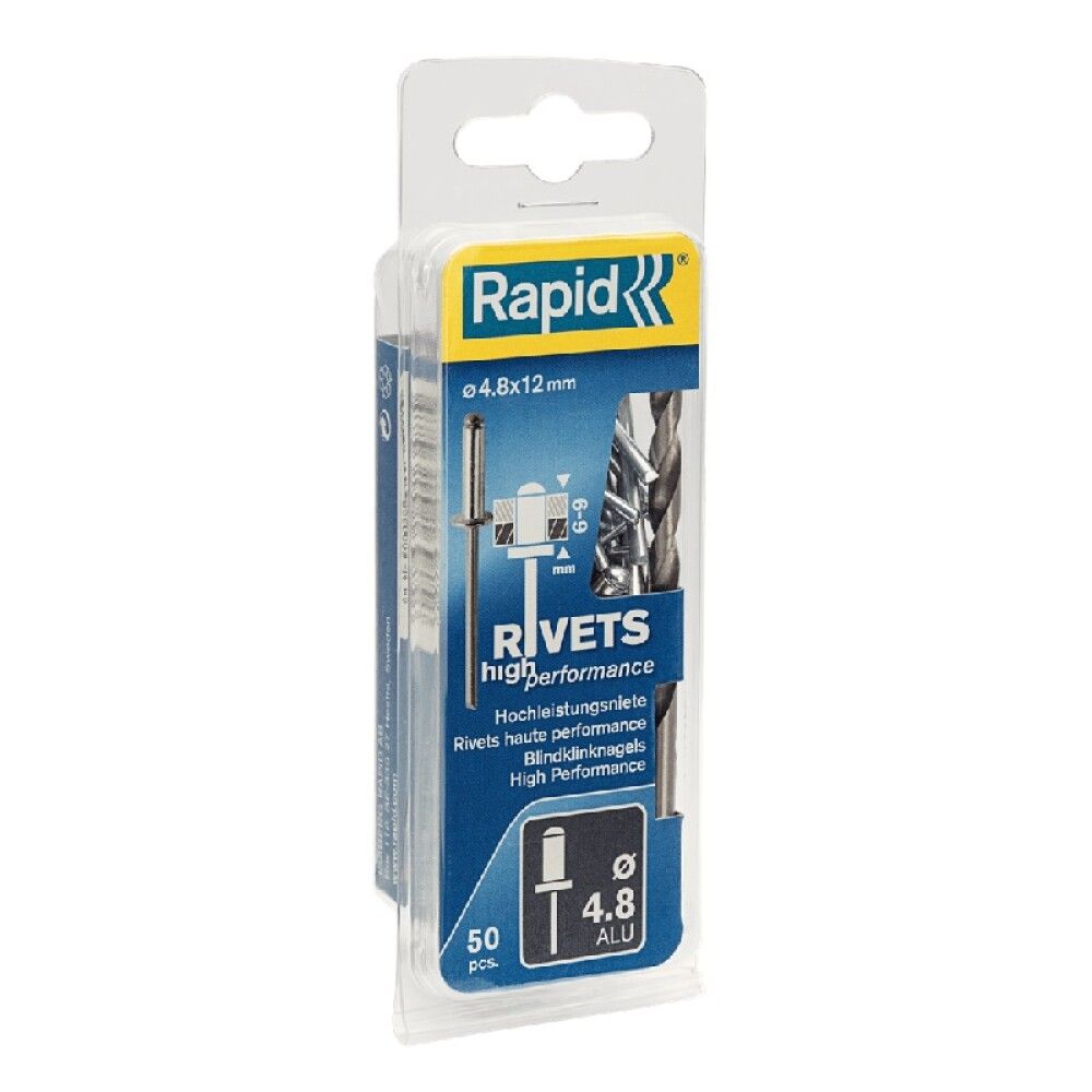 POPNAGLE RAPID Ø4.8X12MM 50STK/PK