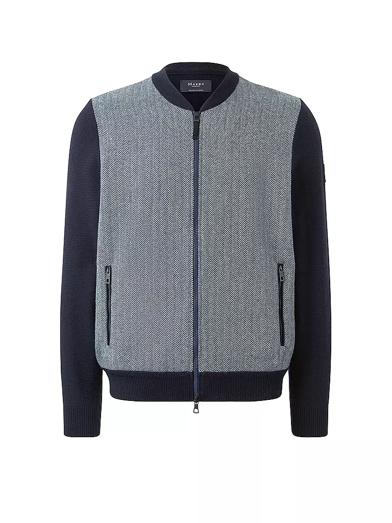 MAERZ Strickjacke dunkelblau