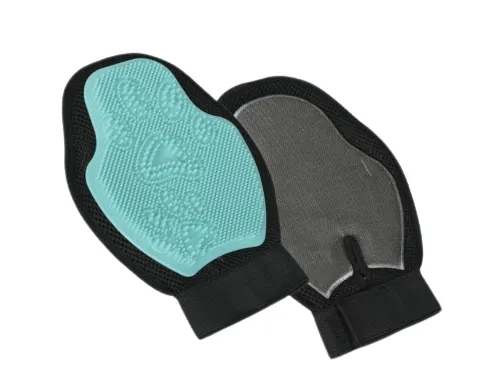 Zolux ANAH Double-sided care grooming glove 2 in 3, dog/cat , handske, hund/kat