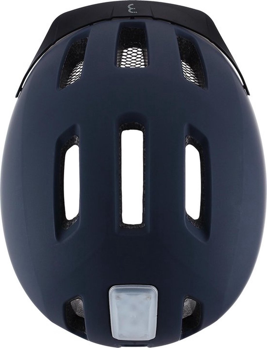 BBB Cycling Grid BHE-161 E-Bike Fietshelm Mat Zwart/Blauw