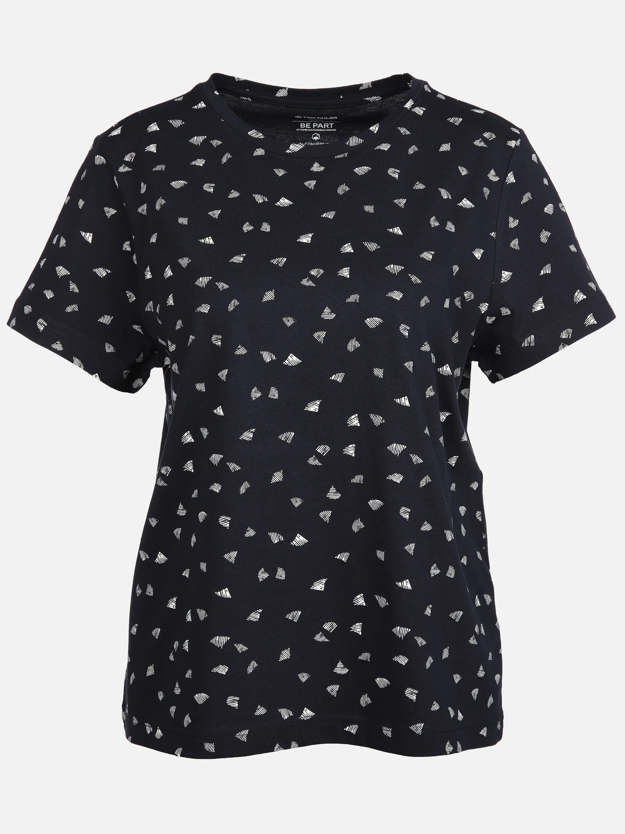 Damen T-Shirt mit Minimalprint