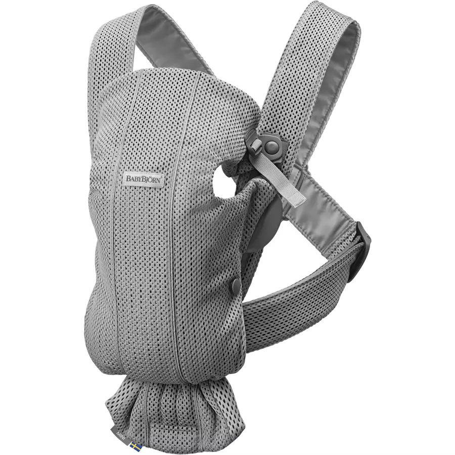 BABYBJÖRN Babytrage Mini Grau 3D Mesh