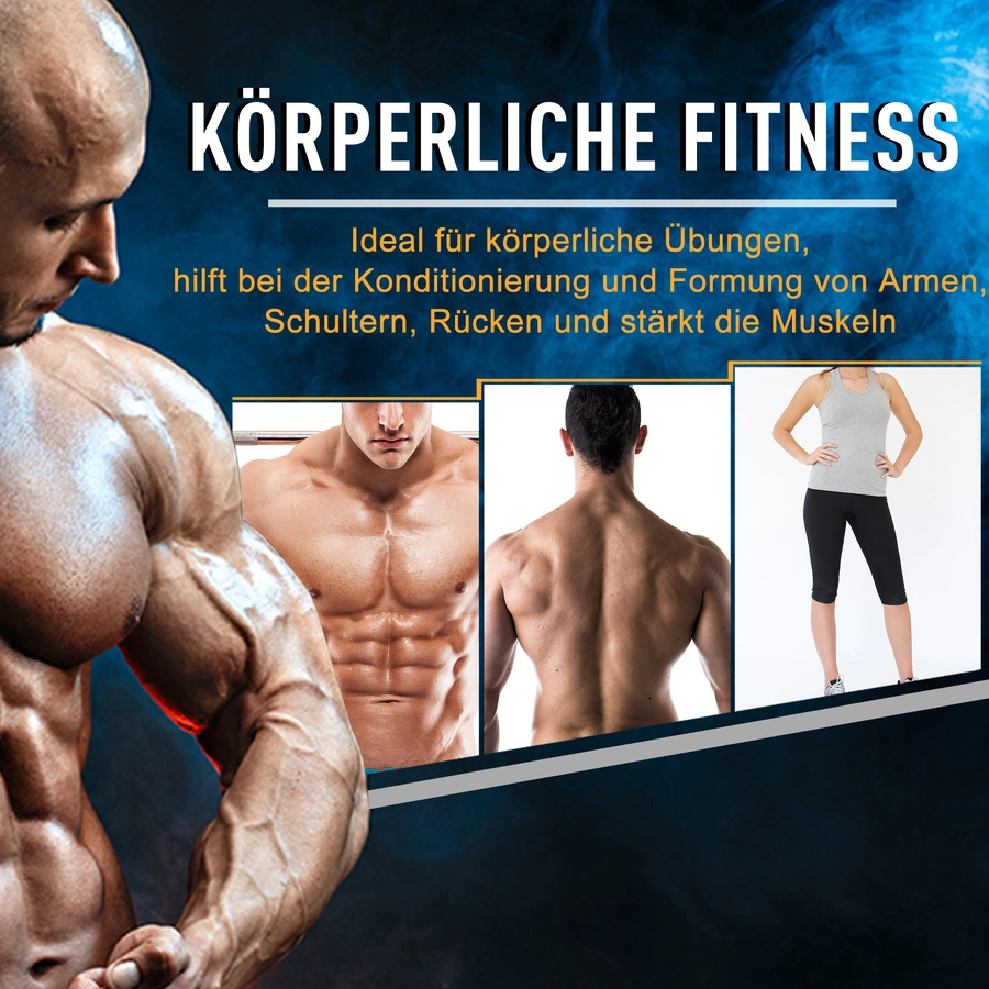 HOMCOM Kurzhantel-Set verstellbar rot, schwarz
