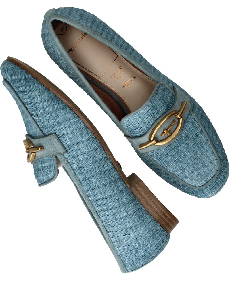 Tamaris Instappers Blauw Dames