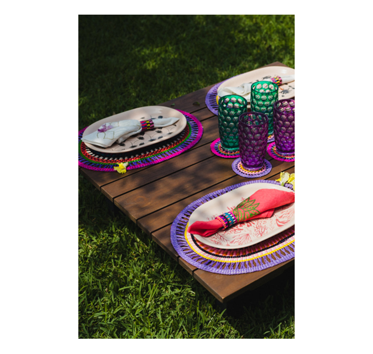 Plateau Ovale « Crème Conchas de la Isla » (Lot de 2)