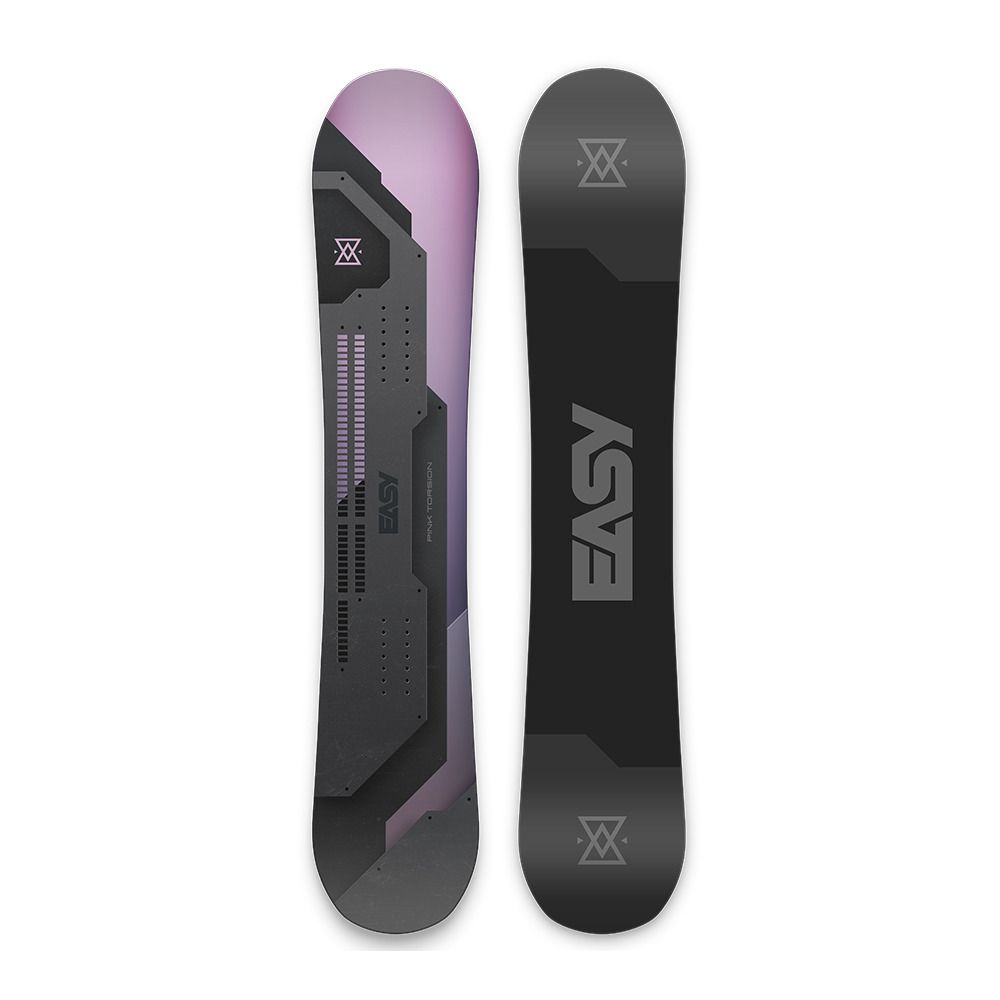 Easy Snowboard PINK TORSION - Snowboard freestyle Femme pink/grey/black/grey