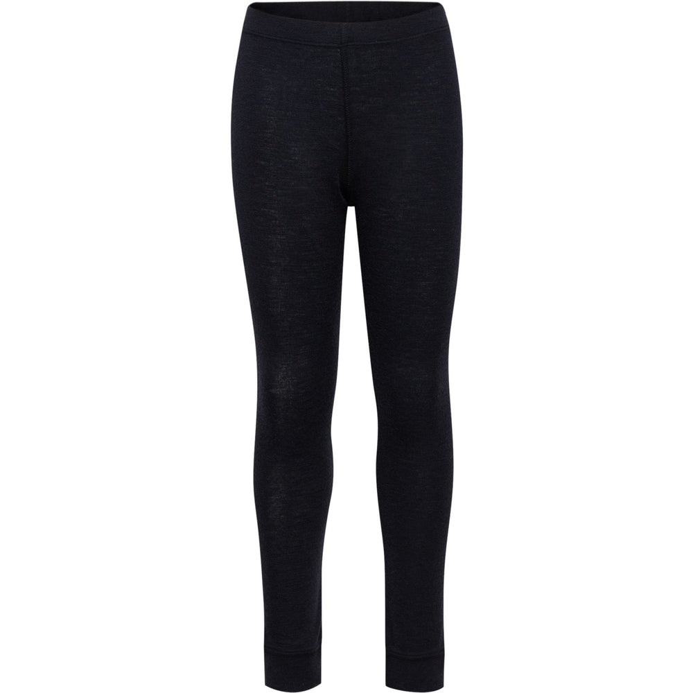 Køb Hummel Black Jr Uld Rib Leggings