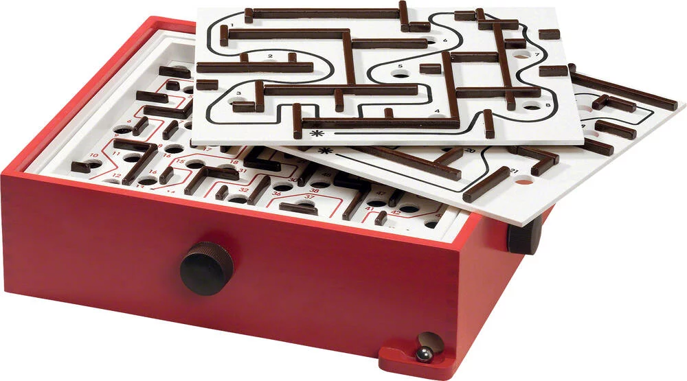 BRIO 34020 - JEU DE LABYRINTHE ET 2 PLANCHES DE JEU
