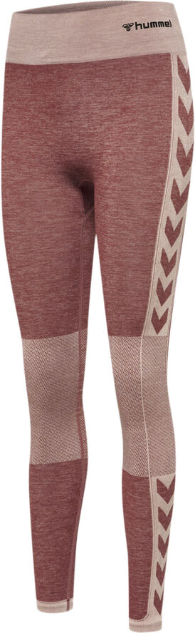 Hummel Clea Seamless Mid Waist leggings Rød