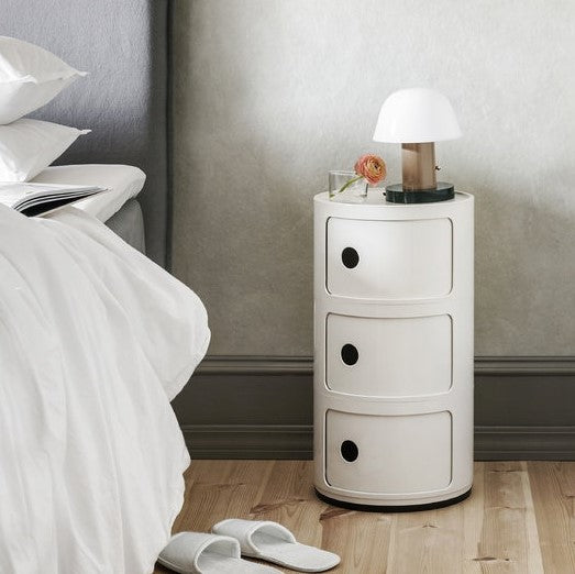Kartell Componibili Kast Ã 32 cm - 3 Modules - Wit