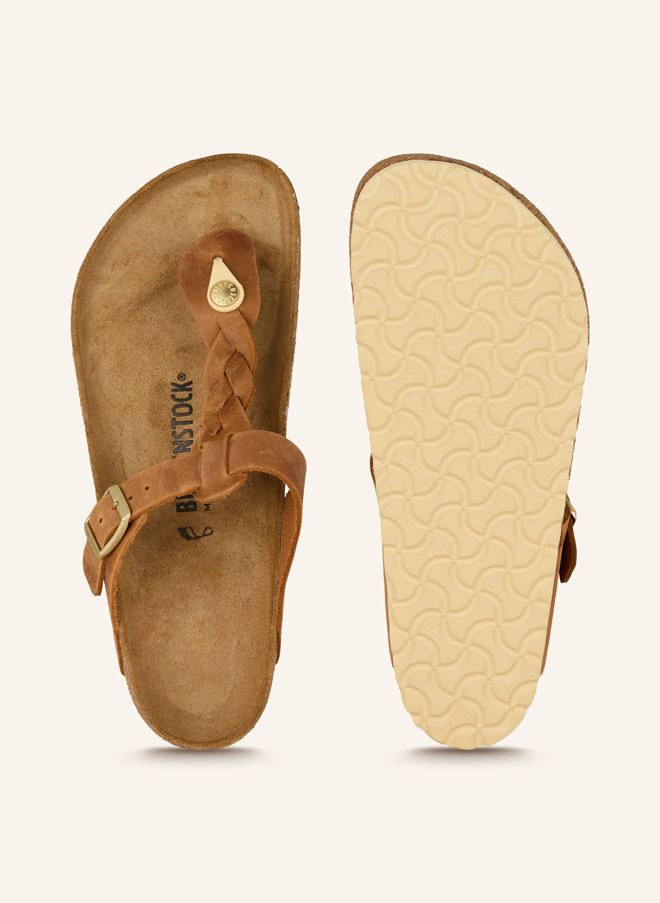 BIRKENSTOCK Zehentrenner GIZEH BRAIDED LEOI