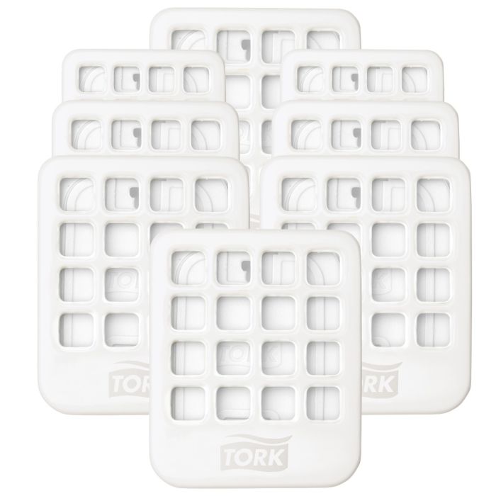 Tork 562500 A2 Dispenser luchtverfrisser disc wit 9 x 7 x 2 cm 4 stuks à doos (562500)